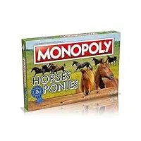 jeu de société monopoly - chevaux et poneys
