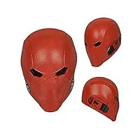 xcoser halloween rouge masque résine casque jeu cosplay costume accessoires pour adulte vêtements déguisement