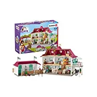schleich horse club 42416 large horse stable with house and stable