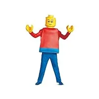 generique - déguisement figurine lego enfant 4 - 6 ans (109 - 126 cm)