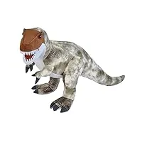 wild republic dinosaur t-rex, idée cadeau pour enfants, jouet en peluche, jouet Écologique, peluche dinosaure, rembourrage fabriqué à partir de bouteilles d’eau recyclées, 63 cm
