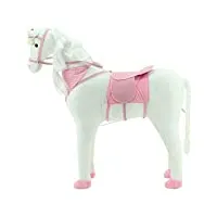 sweety toys 10370 cheval debout 110cm peluche