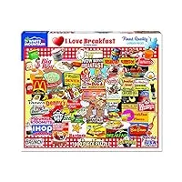 white mountain puzzles jigsaw puzzle 1000 pieces 24"x30"-i love breakfast