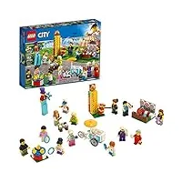 lego® - ensemble de figurines-la fête foraine city jeux de construction, 60234, multicolore