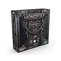 monopoly - jeu de societe game of thrones edition collector - jeu de plateau - version française 18 ans et plus