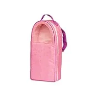 our generation - sac de transport rose avec étoiles pour poupée de 46 cm
