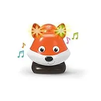 smoby smart - robot foxy - jouet d'eveil interactif - dès 3 ans - renard motorisé - apprentissage des directions - 190103web