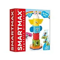smartmax - mon premier totem - my first totem - jeu de reflexion - jeu de construction magnétique- 24 défis - pour enfants à partir de 1 an