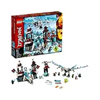 lego ninjago 70678 forteresse de glace avec des dragons de glace (1218 pièces)
