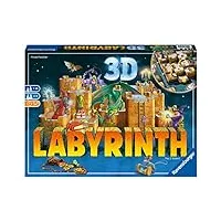 ravensburger - le grand classique des jeux de société - labyrinthe - labyrinthe 3d - famille et enfants - de 2 à 4 joueurs à partir de 7 ans - mixte - 26113 - (multilingue – français inclus)