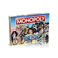 winning moves - monopoly one piece - jeu de société - jeu de plateau - a partir de 12 ans - 2 à 6 joueurs - version française