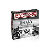 winning moves - monopoly d-day - jeu de société - jeu de plateau - version bilingue français anglais