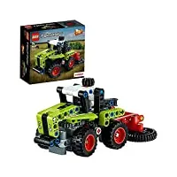 lego 42102 technic mini claas xerion, tracteur, jouet moissonneuse batteuse, cadeau pour enfants véhicule 8 ans et +