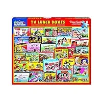 white mountain tv lunch boxes - 1000 piece jigsaw puzzle