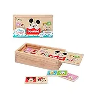 domino jeu de table en bois pour enfants 2 3 4 ans jouets de mémoire jouets éducatifs enfants 2 ans jouets stimulation cognitive domino mickey