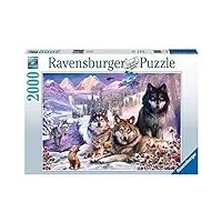 ravensburger - puzzle adulte - puzzle 2000 pièces - loups dans la neige - adultes et enfants dès 14 ans - puzzle de qualité premium fabriqué en europe - fantastiques et animaux - 16012