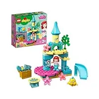 lego 10922 duplo disney le château sous la mer d'ariel avec la princesse poupée la petite sirène jouet pour les enfants de 2-5 ans