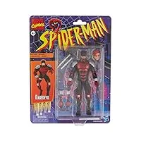marvel legends spider-man – figurine rétro daredevil de 15 cm - edition collector