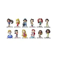disney princess comics minis comfy squad collection pack de 12 poupées à collectionner pour filles de 3 ans et plus