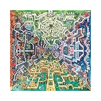 pintoo - h2375 - tom parker - myth maze - puzzle plastique de 1600 pièces