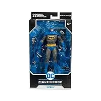 mcfarlane toys dc multiverse batman detective comics #1000 chase variant figurine bleue