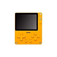 asdfgt-778 vidéo hd 8 go de mémoire classique rechargeable portable console de jeux retro mini portable cadeau enfants musique stéréo durable écran de 2,8 pouces (color : yellow)