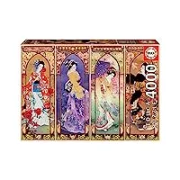 educa - puzzle de 4000 pièces pour adultes | collage japonais. comprend un service de pièce perdue au stock d'échappement | À partir de 14 ans (19055)