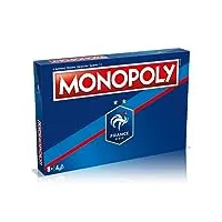 winning moves - monopoly - equipe de france de foot - fff - federation française de football - jeu de société - 6 joueurs - version française