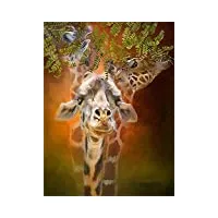 puzzles pour adultes 1500 pièces girafe-1500pièces puzzle créatif difficile grand puzzle éducatif anti-stress jouets pour adultes enfants enfant jouet loisir puzzle classiques de