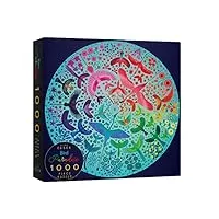elena essex puzzle - bird paradise | puzzle 1000 pieces | puzzle animaux | puzzle ronda adulte | classiques rond mandala oiseau puzzle | 50x70cm