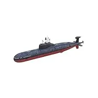 cmo kits de modélisme maquette à construire, sous-marin d'attaque de la marine russe akula plastique modèle, echelle 1/350, jouets et cadeaux, 14 x 1,6 pouces