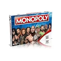 winning moves wwe monopoly jeu de société wm01146-en1-6 rouge