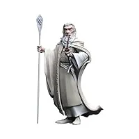 weta workshop le seigneur des anneaux : les deux tours - figurine mini epics gandalf le blanc exclusive 18 cm