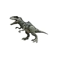 mattel jurassic world giant dino super colossal, figurine dinosaure, jouet pour enfant dès 4 ans, gwd68