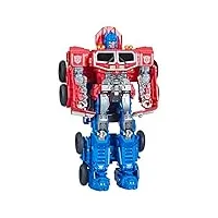 transformers: rise of the beasts, figurine convertible smash changer optimus prime de 22,5 cm, à partir de 6 ans