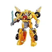 transformers: rise of the beasts, figurine bumblebee beast-mode, 25 cm, 6 ans et plus