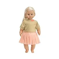 lundby grande poupée parlante douce — poupée victoria cheveux blonds — jouets éducatifs — 24 phrases en 6 langues — poupées pour filles et garçons — poupée de 45 cm — À partir de 3 ans