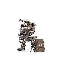joytoy 1/25 mécha soldat - figurine d'action iron wrecker 04 mécha et pilote la science-fiction robot mécha bataille militaires modèles pour collections(heavy firepower mecha)