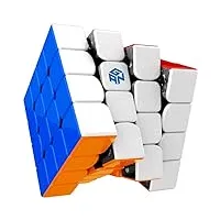 gan 460 m - puzzle cube sans autocollant - 4 x 4 vitesses - magnétique - 4 x 4 x 4