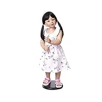 hamimi reborn baby standing soft silicone body 35 pouces 87 cm big size girls dolls toddler rebirth doll handmade lifelike soft real touch