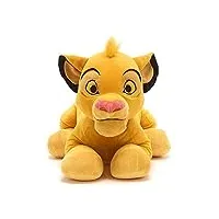 disney store peluche pour enfants simba de grande taille, le roi lion, 45 cm, personnage en peluche avec détails brodés et finition douce