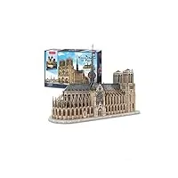 jieotwice maquette de notre dame de paris, puzzle 3d 1:250, maquette architecturale gothique panoramique