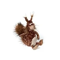 sigikid beaststown 39699 Écureuil forest flyer peluche : collectionner, offrir, jouer, câliner, enfants adultes 3-99 ans, marron/écureuil, 34 x 16 x 25 cm