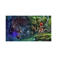 puzzles 4000 pièces des plus beaux puzzles sur le thème du dragon de la forêt profonde pour adultes et enfants de plus de 11 ans