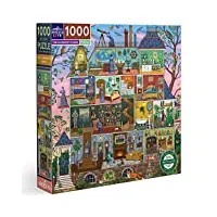 eeboo 1000 pièces – la maison de l’alchimiste fascinant en carton recyclé – puzzle adulte de qualité supérieure-pztast