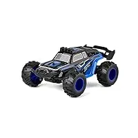 eqeen hobby voitures rc à l'échelle 1/32 avec lumière led, 20 km/h haute vitesse tout-terrain véhicule tout-terrain rc monster truck, amortisseur intégré, jouet électrique pour garçons et adultes