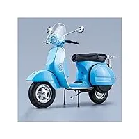 zboyz pour vespa 125 alliage 1:10 Échelle scooter sport vélo diecasts enfants jouets en plein air moto véhicules racing modèle cadeau pour garçons (color : blue)