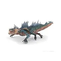 papo - grande figurine - dragon des mers 36037, jouet pour enfants médiéval fantastique, 24,5 cm, créature mythique peinte à la main pour aventures imaginaires dès 3 ans
