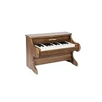 zippy mat clavier pour enfants - 25 touches - piano numérique pour enfants - mini instrument d'apprentissage de la musique - jouet en bois pour tout-petits filles et garçons