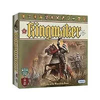 kingmaker - jeu de société par gibsons games - 1 à 6 joueurs - 60 à 120 minutes de jeu - jeux pour soirée de jeu - adolescents et adultes à partir de 14 ans - version anglaise